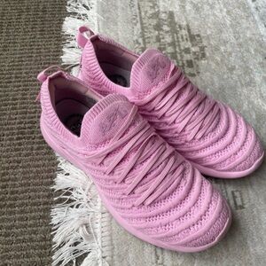APL Women's Pink Knit Slip-On Sneakers - Limited Edition breast cancer